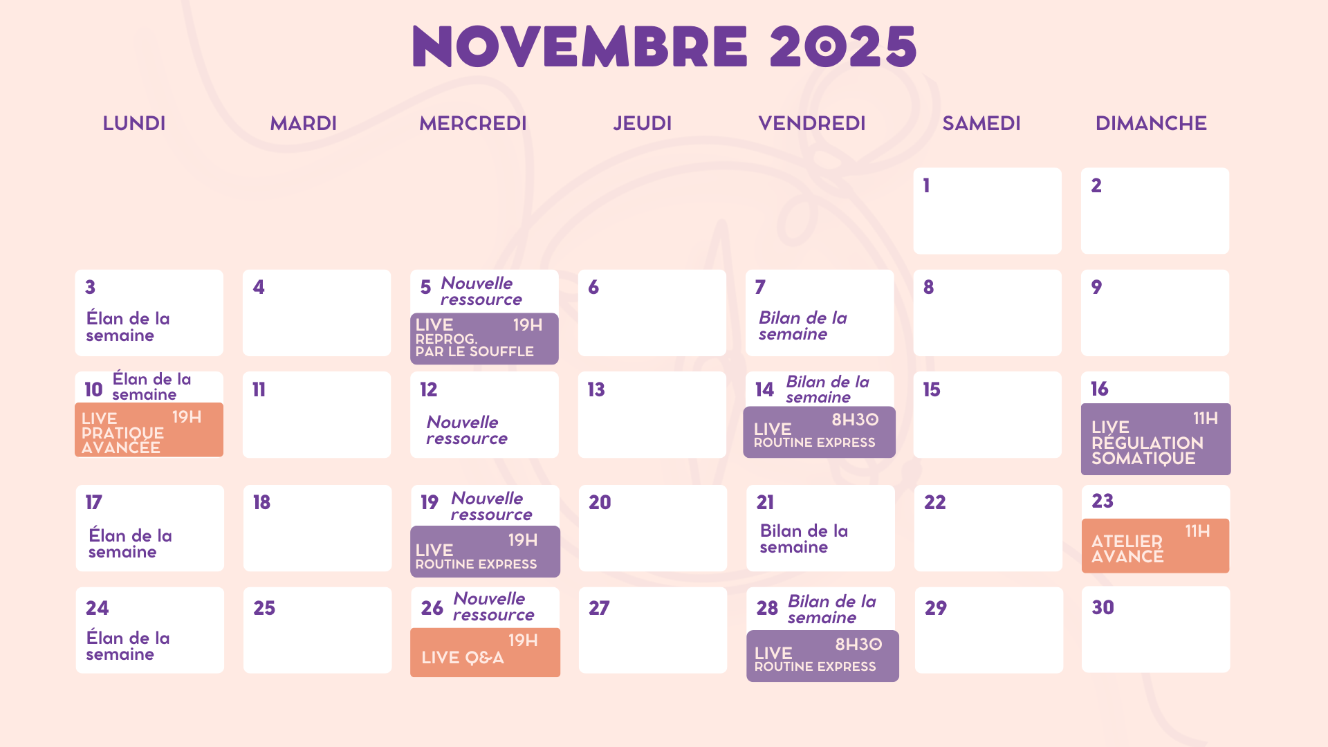 Calendrier de la Boussole