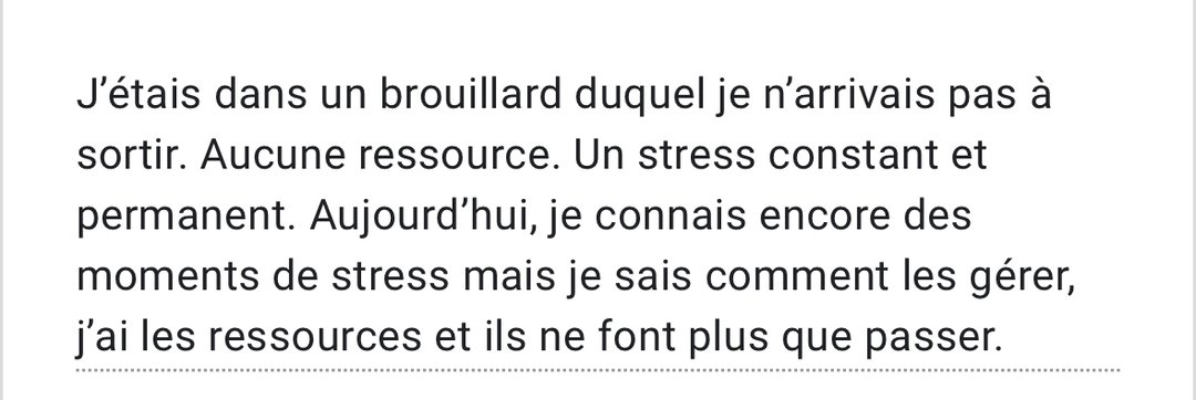 Témoignage d'une cliente après un accompagnement avec Lilie : « J'étais dans un brouillard duquel je n'arrivais pas à sortir. Aujourd'hui, mes moments de stress ne font plus que passer »